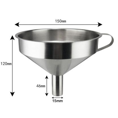 Funnel resin stainless