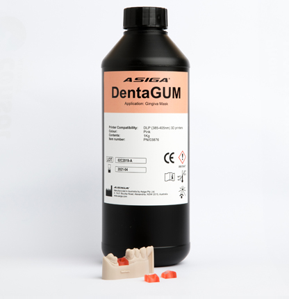 Asiga DentaGUM 500g resin