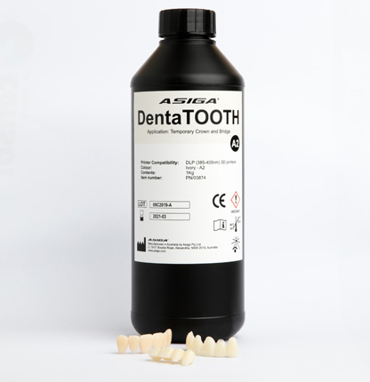 Asiga DentaTOOTH 1KG resin