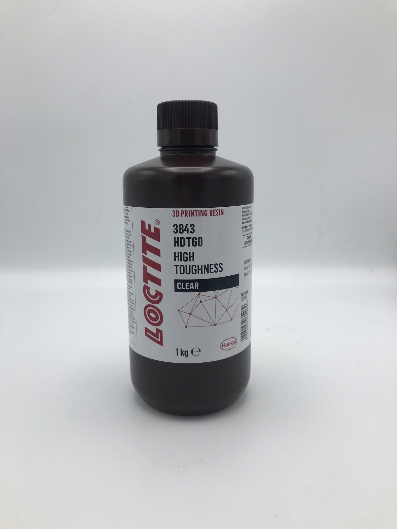 Loctite 3D 3843 HDT60 High Toughness Clear 1L