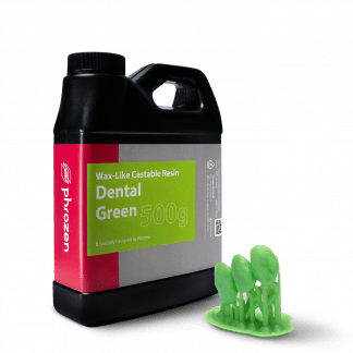 Phrozen Wax like resin dental green