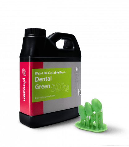 Phrozen Wax like resin dental green