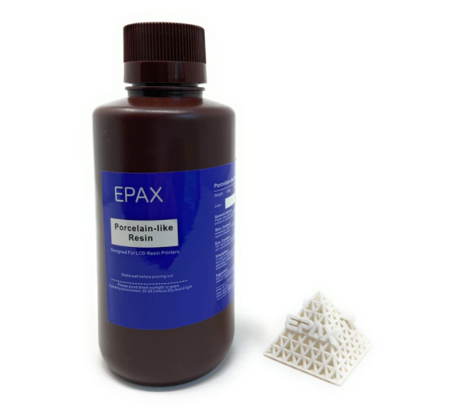 EPAX Resin – Porcelain Like – White 0,5KG