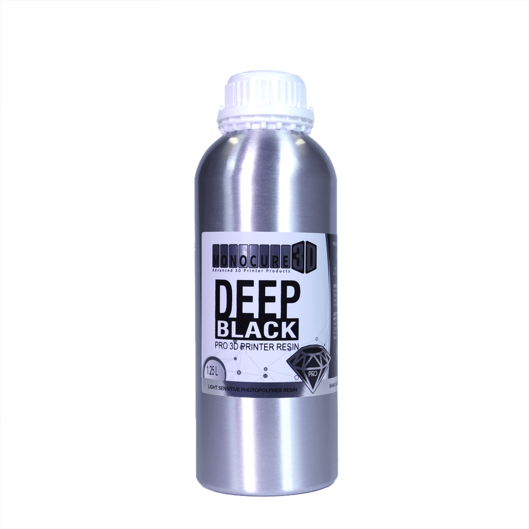 MonoCure 3D PRO Deep Black Resin (1.25KG)